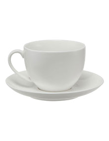 White Basics Cup & Saucer 260ml
