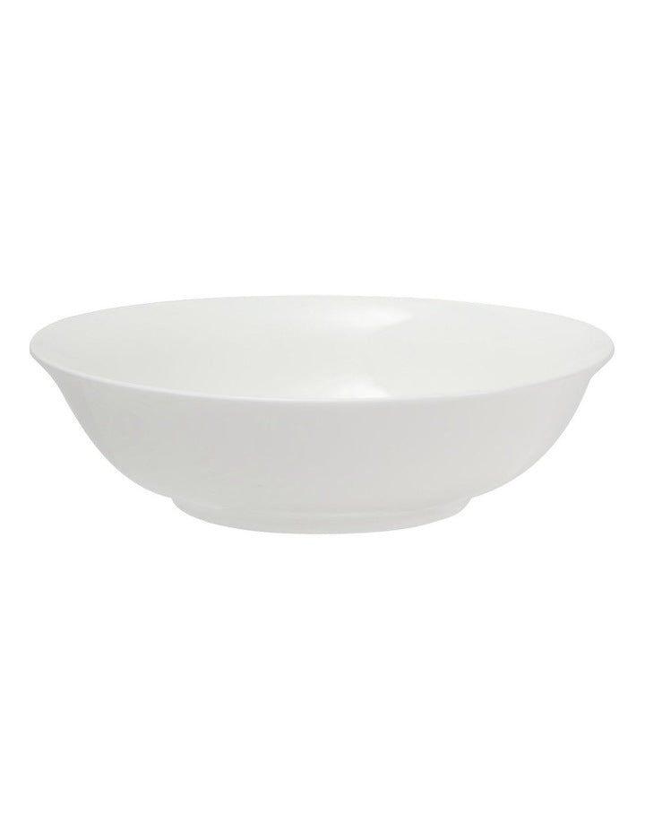 White Basics European Rim Dinner Set 12 Piece Gift Boxed