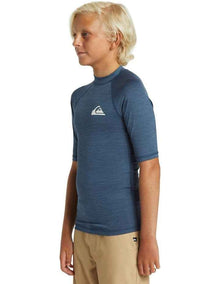 Everyday UPF50 Short Sleeve Youth Surf Tee in Vintage Indigo Heath