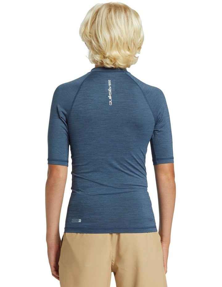 Everyday UPF50 Short Sleeve Youth Surf Tee in Vintage Indigo Heath