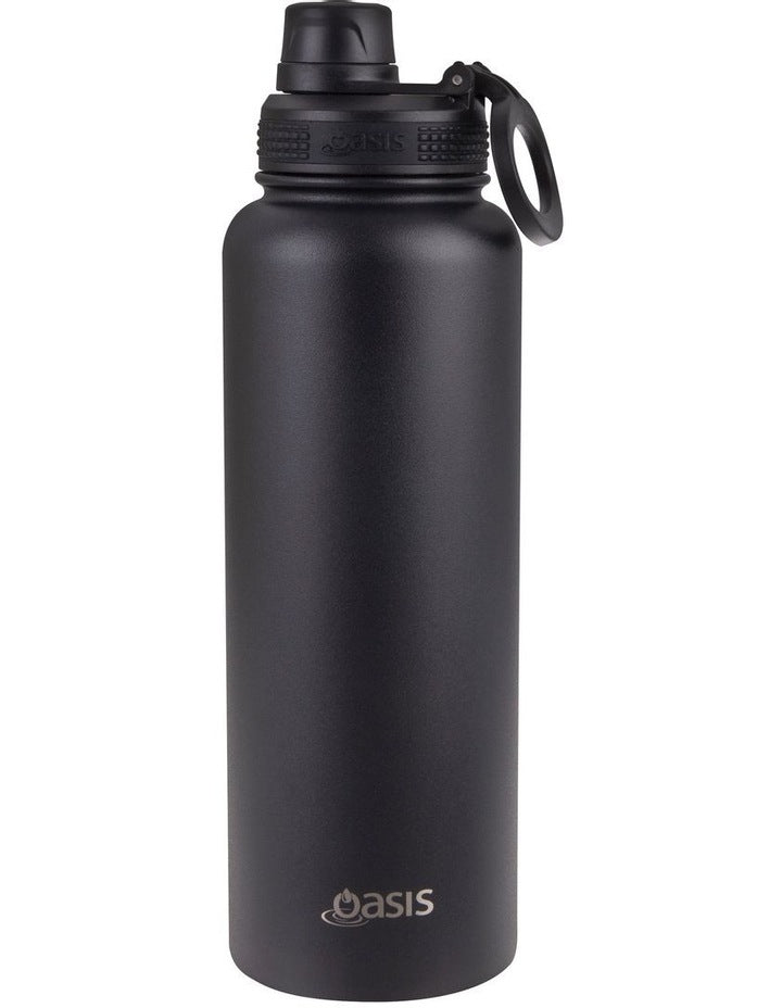 Sports Bottle 1.1L in Black