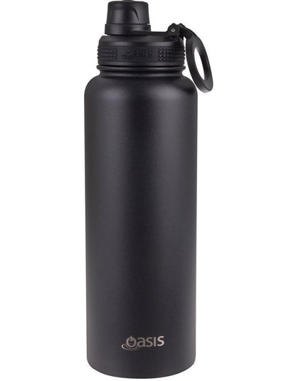 Sports Bottle 1.1L in Black