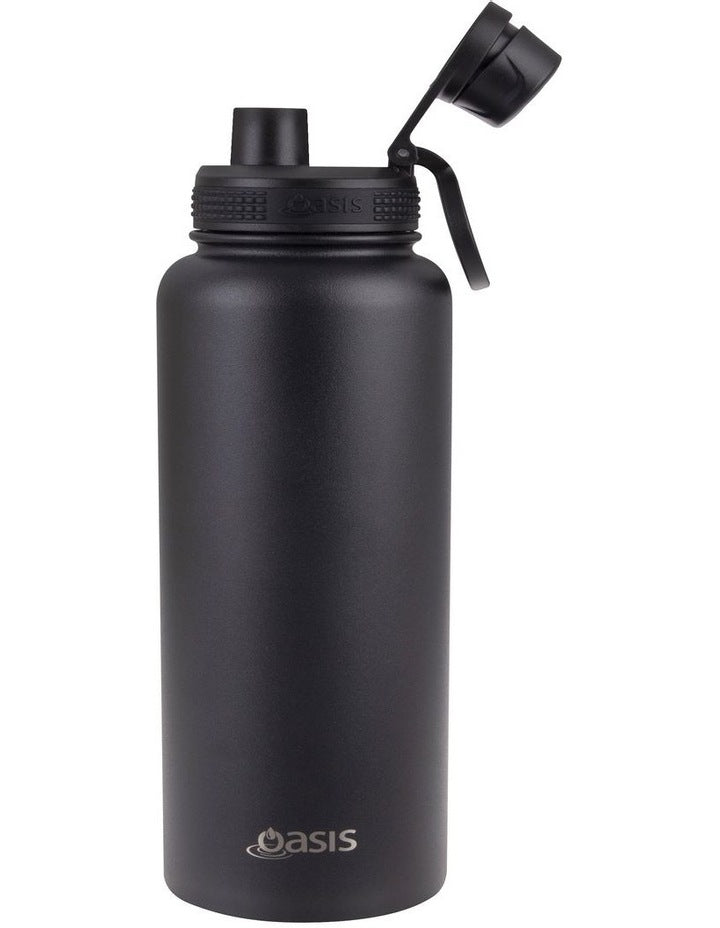 Sports Bottle 1.1L in Black