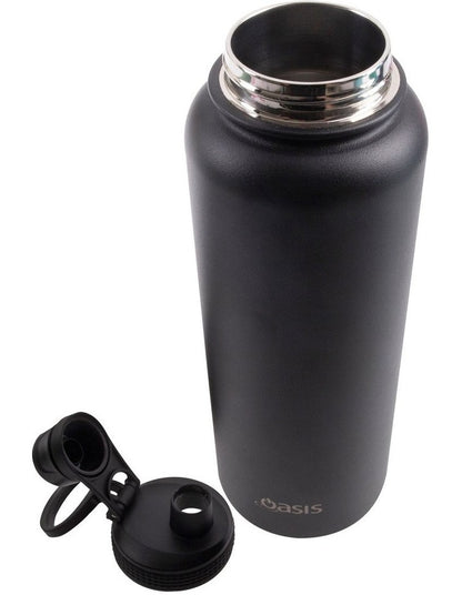 Sports Bottle 1.1L in Black