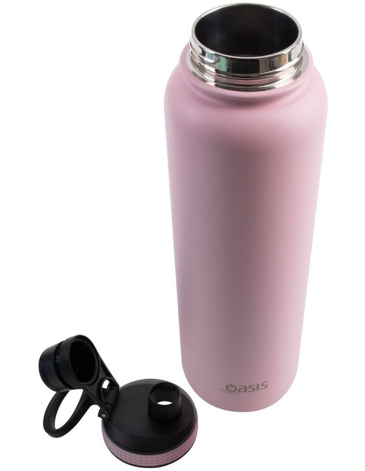 Double Wall Insulated Challenger Sports Bottle 1.1L in Carnation