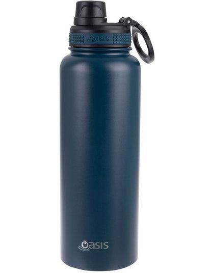 Double Wall Insulated Challenger Sports Bottle 1.1L in Navy