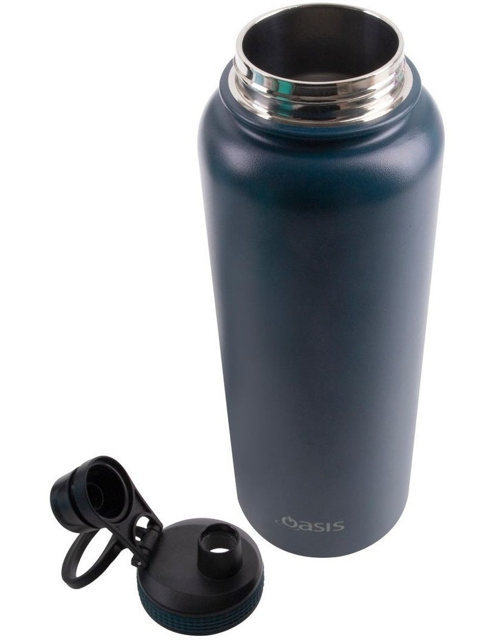 Double Wall Insulated Challenger Sports Bottle 1.1L in Navy