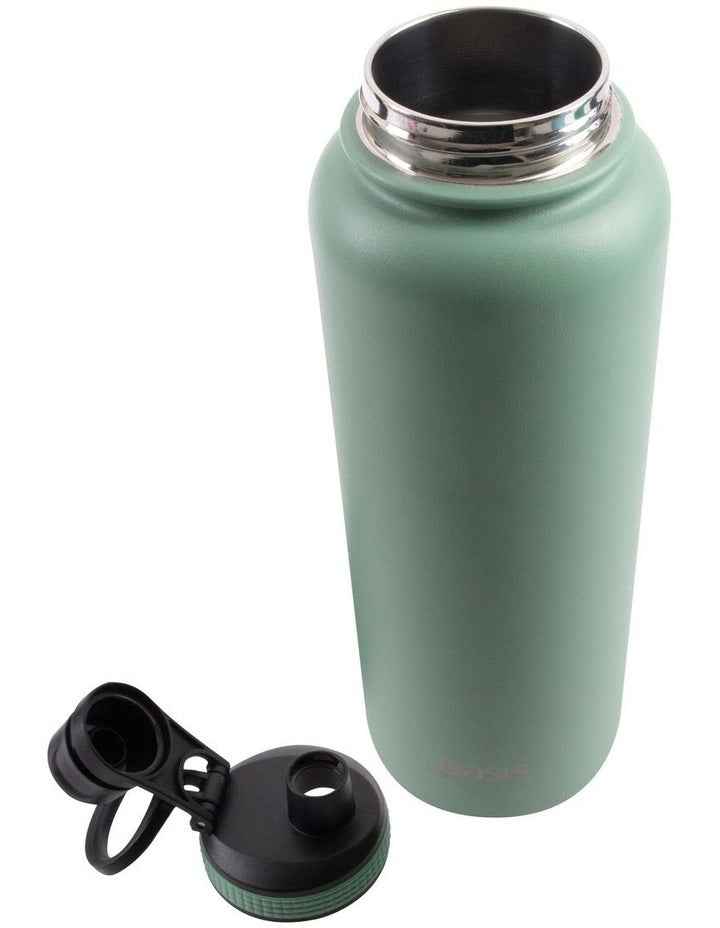 Double Wall Insulated Challenger Sports Bottle 1.1L in Sage Green