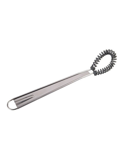 Silicone Little Gem Sauce Whisk in Charcoal Grey