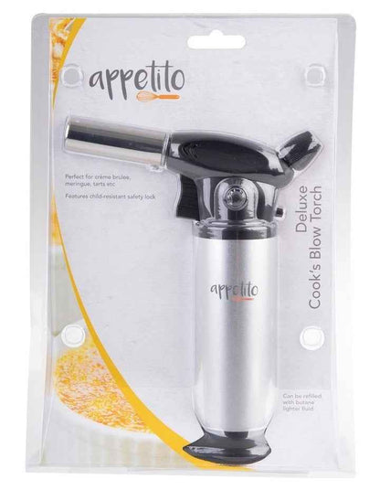 Deluxe Cook's Blow Torch in Silver