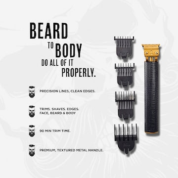 Jack The Barber Jack the Barber Hair & Beard Rechargeable Trimmer each