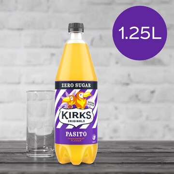 Kirks Sugar Free Pasito Soft Drink Bottle 1.25L