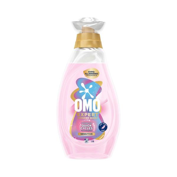 OMO EXPERT WONDER WASH LAUNDRY LIQUID SENSITIVE 1.18 LITRE