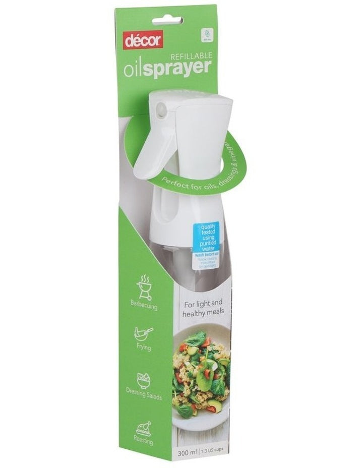 Oil Sprayer Refillable in White