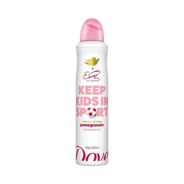 DOVE WOMEN ADVANCED DEODORANT 72HR LTD EDITION POMEGRANTE 250ML