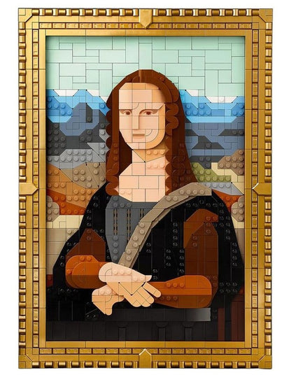 Art Mona Lisa Painting Building Kit 31213