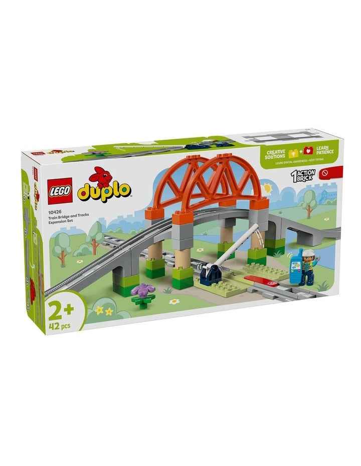 Town Train Bridge And Tracks Expansion Set 10426