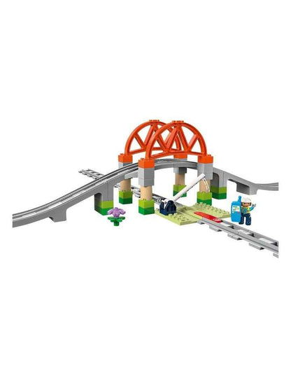 Town Train Bridge And Tracks Expansion Set 10426