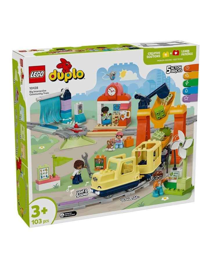 Duplo Town Big Interactive Community Train 10428