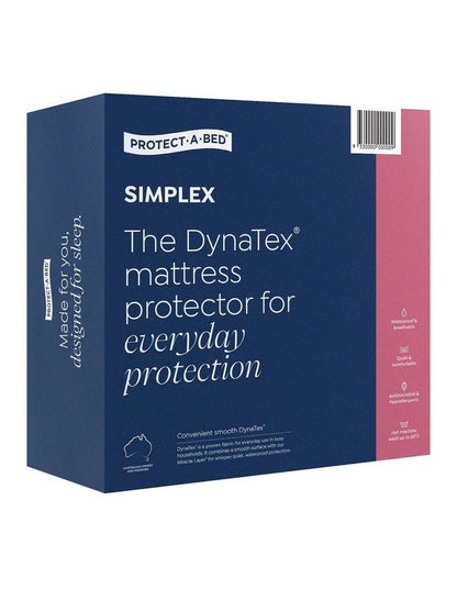 Simplex Dynatex Mattress Protector in White
