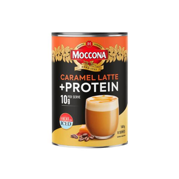 MOCCONA CARAMEL LATTE + PROTEIN 168G
