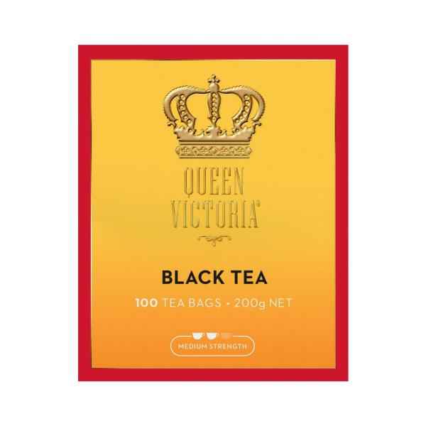 QUEEN VICTORIA BLACK TEA 100PK