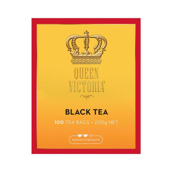 QUEEN VICTORIA BLACK TEA 100PK