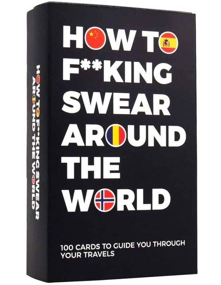 How To Fucking Swear Around The World Cards in Multi
