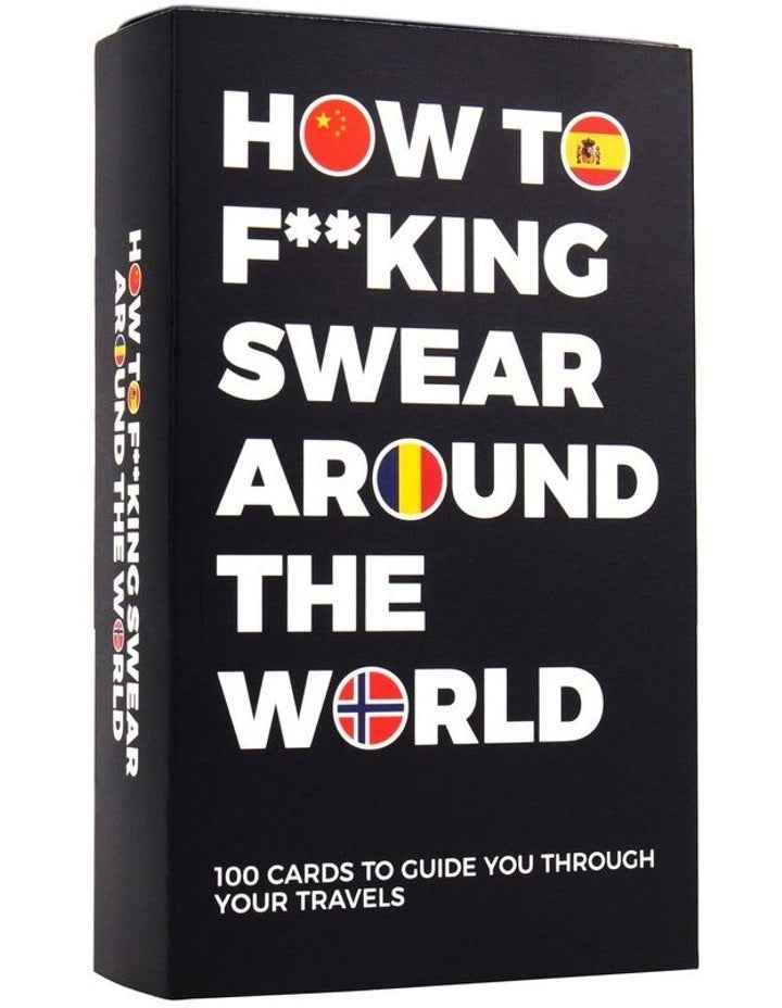 How To Fucking Swear Around The World Cards in Multi