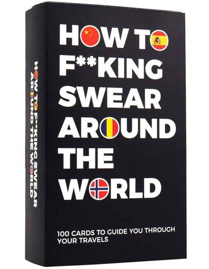 How To Fucking Swear Around The World Cards in Multi