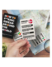 How To Fucking Swear Around The World Cards in Multi
