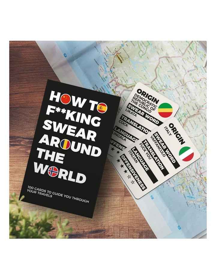 How To Fucking Swear Around The World Cards in Multi