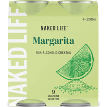 Naked Life Non Alcoholic Margarita 250ml x4 Pack