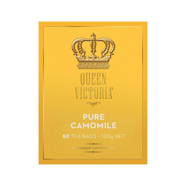 QUEEN VICTORIA PURE CAMOMILE TEA 80PK