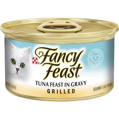 Fancy Feast Adult Classic Tuna Feast In Gravy Grilled Wet Cat Food 85g