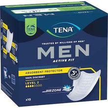 TENA Men Active Fit Absorbent Protector Level 2 Moderate 10 pack