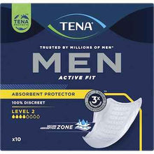 TENA Men Active Fit Absorbent Protector Level 2 Moderate 10 pack