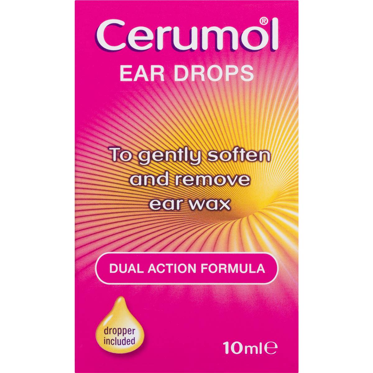 Cerumol Wax Removal Ear Drops 10mL