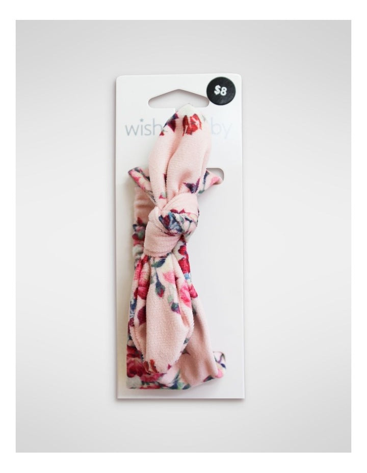 Velvet Knot Hair Wrap in Multi