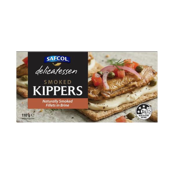 SAFCOL KIPPERS NATURALLY SMOKED 110G