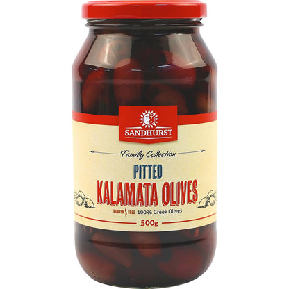 Sandhurst Olives Kalamata Pitted 500g