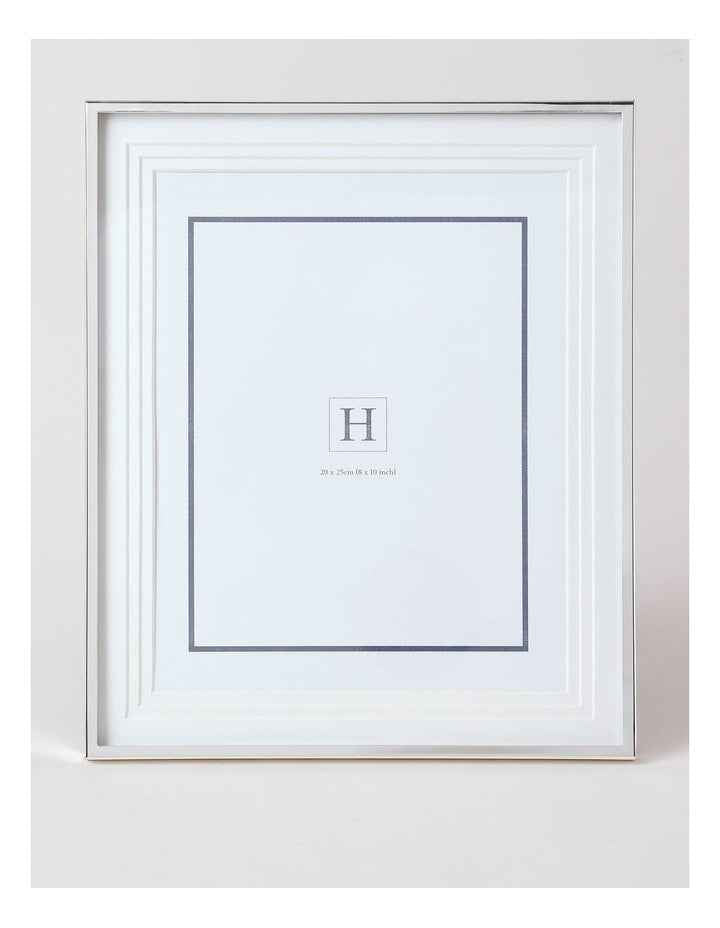 Triple Matte Look Frame 20x25 in Silver