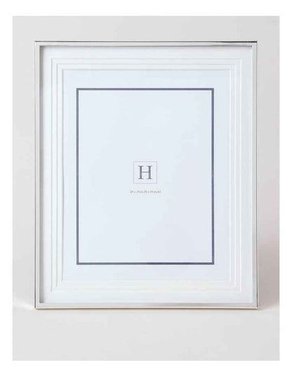 Triple Matte Look Frame 20x25 in Silver