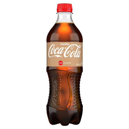 Coca-Cola Vanilla Soft Drink Bottle 600ml
