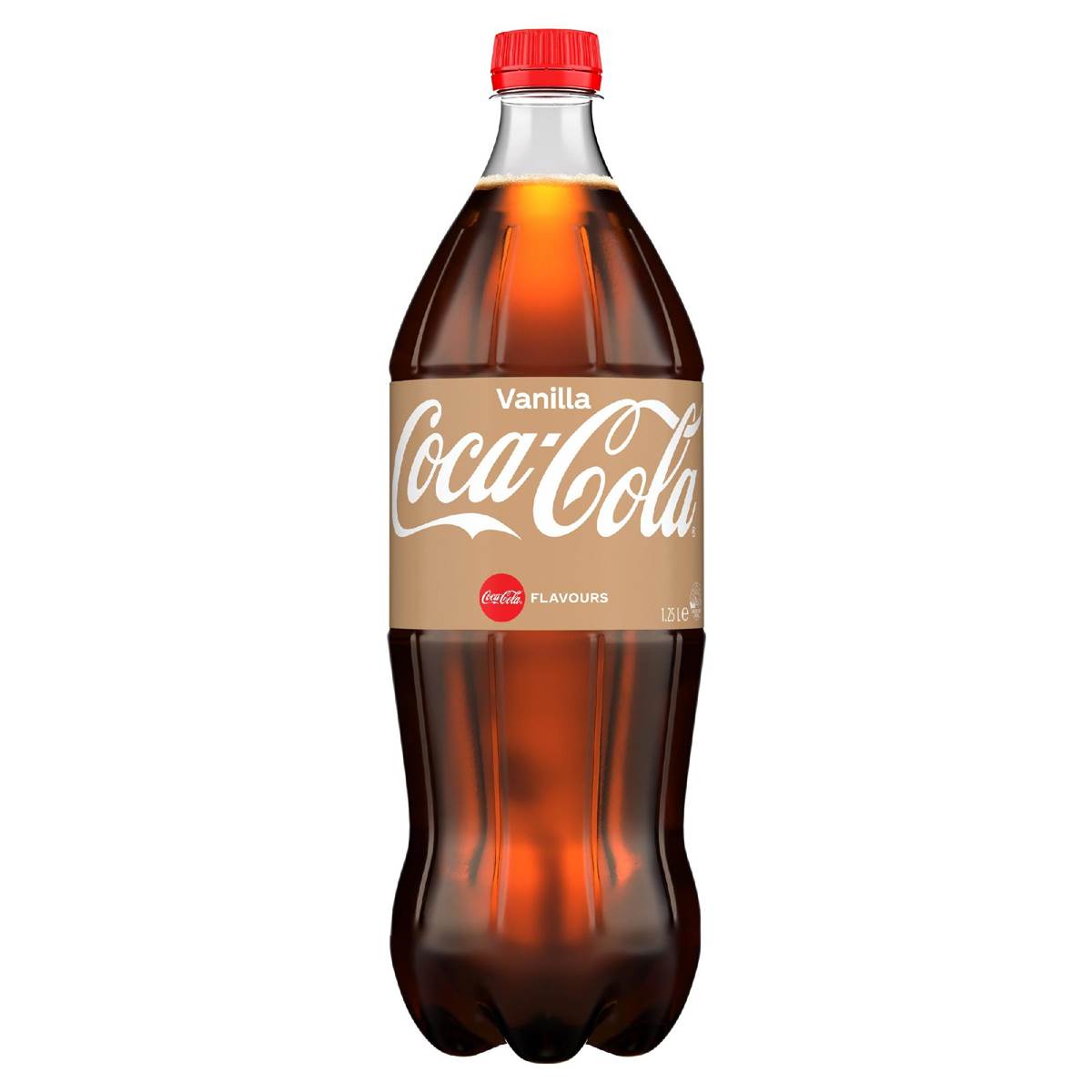 Coca-Cola Vanilla Soft Drink Bottle 1.25l