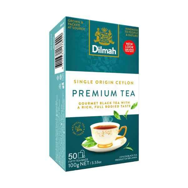 DILMAH SINGLE ORIGIN CEYLON PREMIUM TEA BAGS 50 PACK
