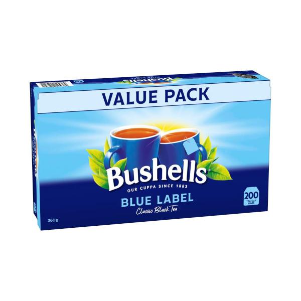 BUSHELLS BLUE LABEL CLASSIC TEA BAGS 200PK
