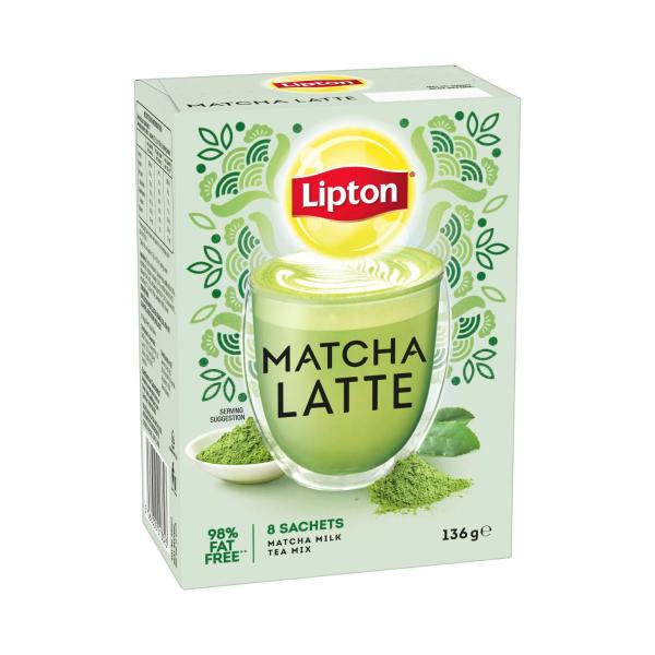 LIPTON MATCHA CHAI LATTE SACHETS 8 PACK