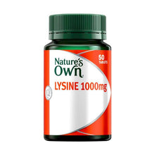NATURE'S OWN LYSINE 1000MG 50PK