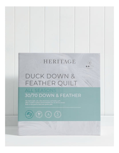 30/70 Duck Down & Feather Quilt